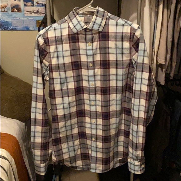 Express Men’s XS Fitted Dress Shirt - Picture 1 of 3